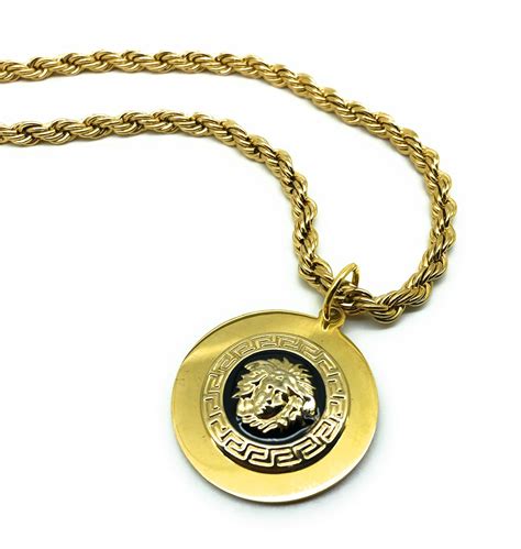 collana lunga versace prezzo|VERSACE.